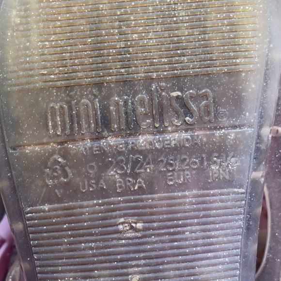 Mini Melissa size 9 shoes - Picture 5 of 6